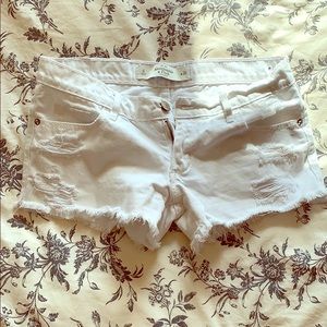 A&F Low Rise Jean Shorts